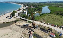 Sinop Akliman’daki köprüler çift yönlü olarak yenileniyor