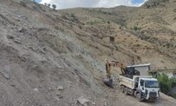 Şırnak’ta heyelan riski bulunan bölgede çalışma başladı