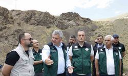 Söylemez Barajı şantiyesine üst düzey ziyaret