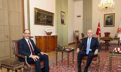 TBMM Başkanı Kurtulmuş, MİT Başkanı Kalın ile görüştü