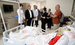 Vali Aydoğdu, hastaneye ziyarette bulundu
