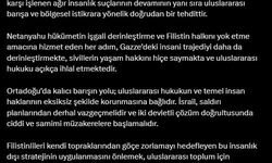 AK Parti Genel Başkan Vekili Ala: "İsrail’in eylemlerini durduracak adımlar atmaya davet ediyoruz"
