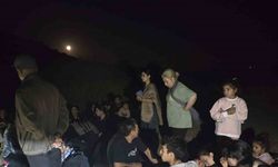 Ayvacık’ta 32 kaçak göçmen yakalandı