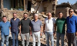 Başkan Eroğlu, deprem bölgesinde hasarlı veteriner binalarını inceledi