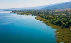 Yağışlar Sapanca Gölü'ne nefes aldırdı