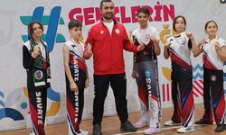 İlk kez 10 madalya!