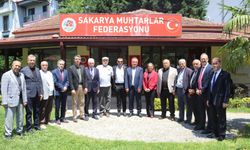 Sakarya’da Muhtarlardan Yoğun Katılımlı Bayramlaşma Programı