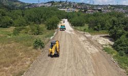 Esentepe’de Bağlantı Yolu Çalışmaları Başladı