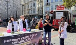 İstanbul'da 'Hareket Yaşını Öğren, Sağlıklı Yaşa' etkinliği düzenlendi