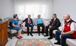 Kırklareli Valisi Turan, şehit aileleri ve gazi ziyaretinde bulundu