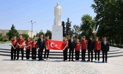 Çameli heyeti, Kardeş Şehir protokolü kapsamında Azerbaycan'da temaslarda bulundu
