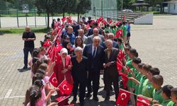 Düzce'de şehit ailesini duygulandıran salon açılışı