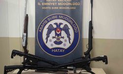Hatay'da ruhsatsız silah operasyonu: 14 şüpheli yakalandı