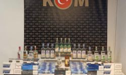 Iğdır'da yolcu otobüslerinde kaçak ürün operasyonu