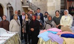 Şehit ve gazi ailelerinden hayır çarşısı