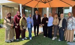 AK Parti Teşkilatından Yasemin Aldemir'e ziyareti