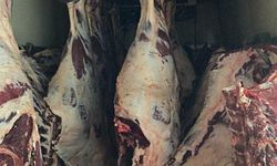 Halk sağlığıyla böyle oynadılar! 1,8 ton kaçak karkas et ele geçirildi