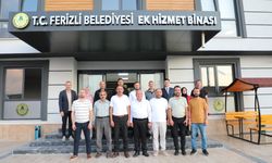 Başkan Ata, Siyasi Parti İlçe Başkanlarıyla Akom Toplantı Salonu’nda Buluştu