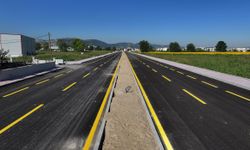 Şehir merkezi-Yenikent bağlantısında çizgiler tamam, yol ulaşıma açıldı