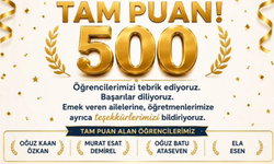 Sakarya'dan 4 LGS birincisi!