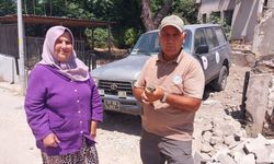 Gelibolu'da yaralı halde bulunan baykuş yavrusu koruma altına alındı