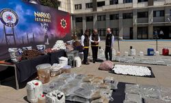 İstanbul merkezli operasyonlarda 1 ton 163 kilogram uyuşturucu ele geçirildi