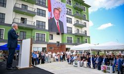 Kırklareli'nde TOKİ konutları anahtar teslim töreni yapıldı