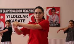 Milli karateci Sare Kaya'nın ilk dünya şampiyonasında hedefi zirve