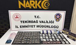 Tekirdağ'da uyuşturucu operasyonlarında yakalanan 9 şüpheli tutuklandı