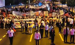 15 Temmuz'un 10. yıl dönümünde Cumhurbaşkanlığı Külliyesi'ne yürüyüş