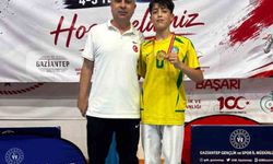 Arabanlı Taekwondocu bölge şampiyonu Ahmet Öztürk Gaziantep'i temsil edecek