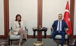 Bakan Fidan, BM Genel Sekreteri'nin Kıbrıs Konusunda Şahsi Temsilcisi Cuellar'ı kabul etti