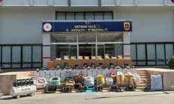 Batman'da kaçakçılık operasyonunda binlerce kaçak ürün ele geçirildi