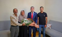 Bayburt'ta 15 Temmuz gazileri ziyaret edildi