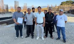 Bolu'da üniversite inşaatında maaşlarını alamayan işçiler 2 haftada 4 kez vince çıktı: '20 gündür yemek ve su yok'