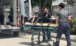 Bolu'da yere düşüp başını zemine çarpan alkollü şahıs yaralandı