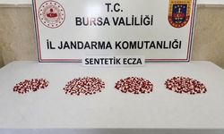 Bursa'da uyuşturucu operasyonu: Bin 98 adet sentetik ecza ele geçirildi