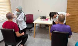 Düzce'de Engelsiz Yaşam Merkezinde ağız ve diş sağlığı taraması