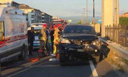 Düzce'de zincirleme kaza: 1 ölü, 1 yaralı