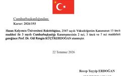 Hasan Kalyoncu Üniversitesi Rektörlüğüne Prof. Dr. Gül Rengin Küçükerdoğan atandı