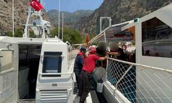 Kelebekler Vadisine düşen ve yaralanan paraşütçüye tıbbi tahliye gerçekleştirildi