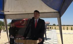 Kilis'te 15 Temmuz Parkı açıldı, fidanlar toprakla buluşturuldu