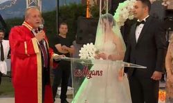 Manisa'da düğüne damga vuran nikah mizanseni