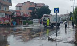 Sakarya'da sağanak hayatı olumsuz etkiledi
