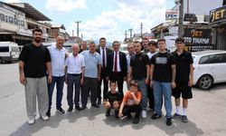 Başkan Dinç modern sanayi esnafıyla buluştu