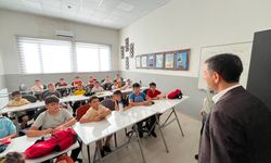 Başkan Akın'dan Gençlik Merkezine ziyaret