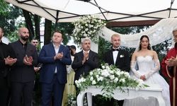 Sude ve Doğaç Çiftinin Mutlu Günü: Protokol Düğün Cemiyetinde Buluştu
