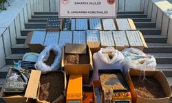 Jandarmadan Serdivan’da kaçakçılık operasyonu: Yüz binlerce makaron ele geçirildi