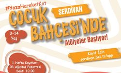 Serdivan Çocuk Bahçesi Atölyeleri Başlıyor: Ağustos Boyunca Eğitim ve Eğlence Bir Arada!