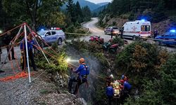 ATV kazası sonrası zamana karşı yarış: Uçurumdan halatla kurtarıldılar